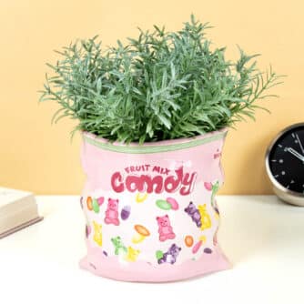 Süßigkeitstüte Blumentopf