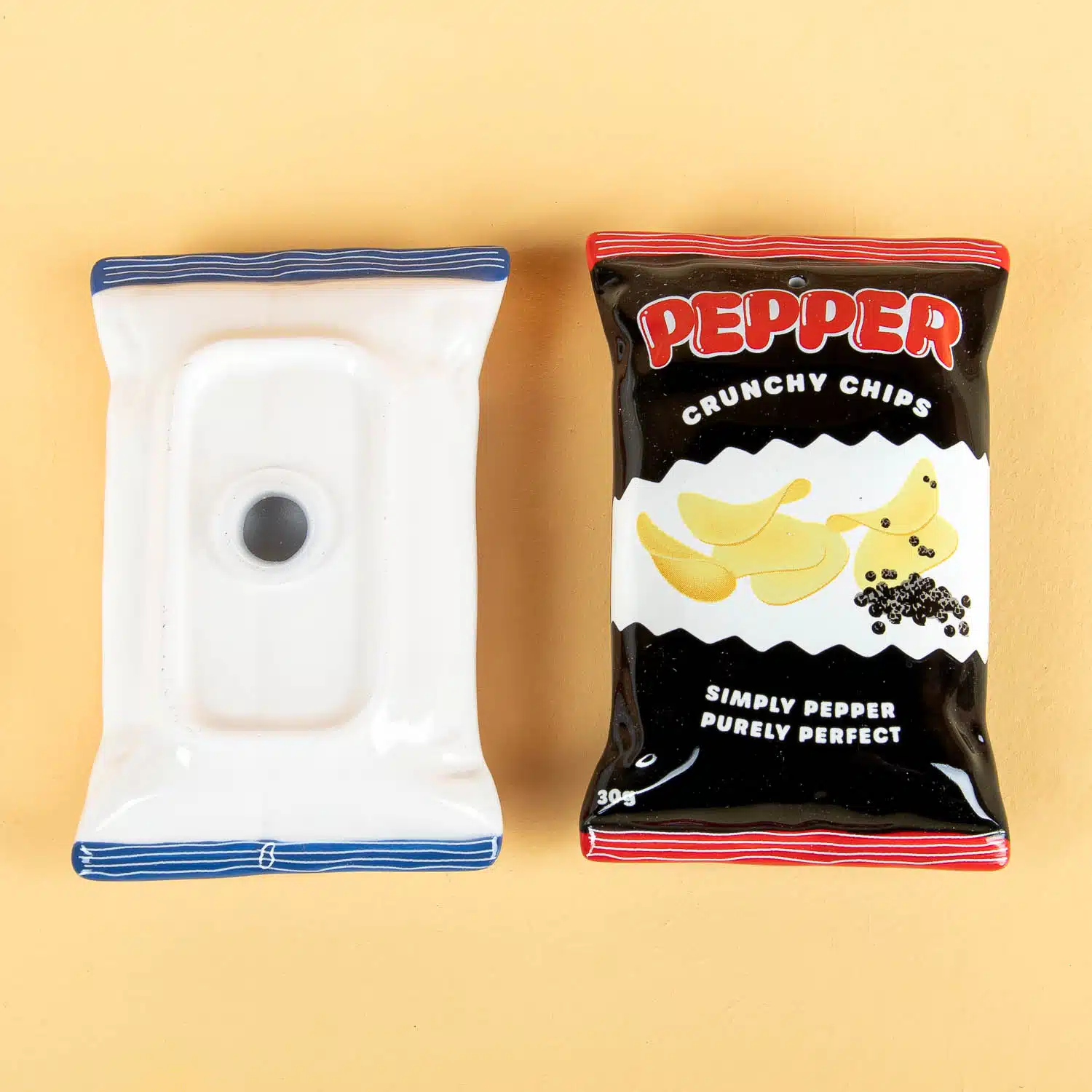 Chips und Popcorn Salz- und Pfefferstreuer (Set aus 2)