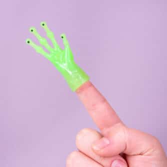 Alien Fingerpuppe