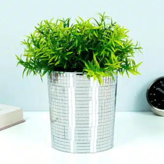 Diskokugel Blumentopf