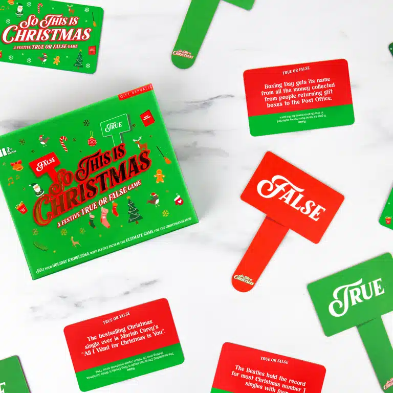 So This is Christmas Kartenspiel