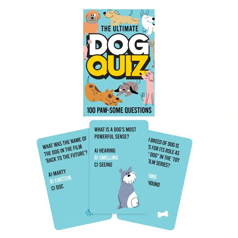 Dog-Quiz Karten