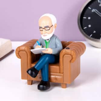 Sprechender Schreibtisch-Therapeut