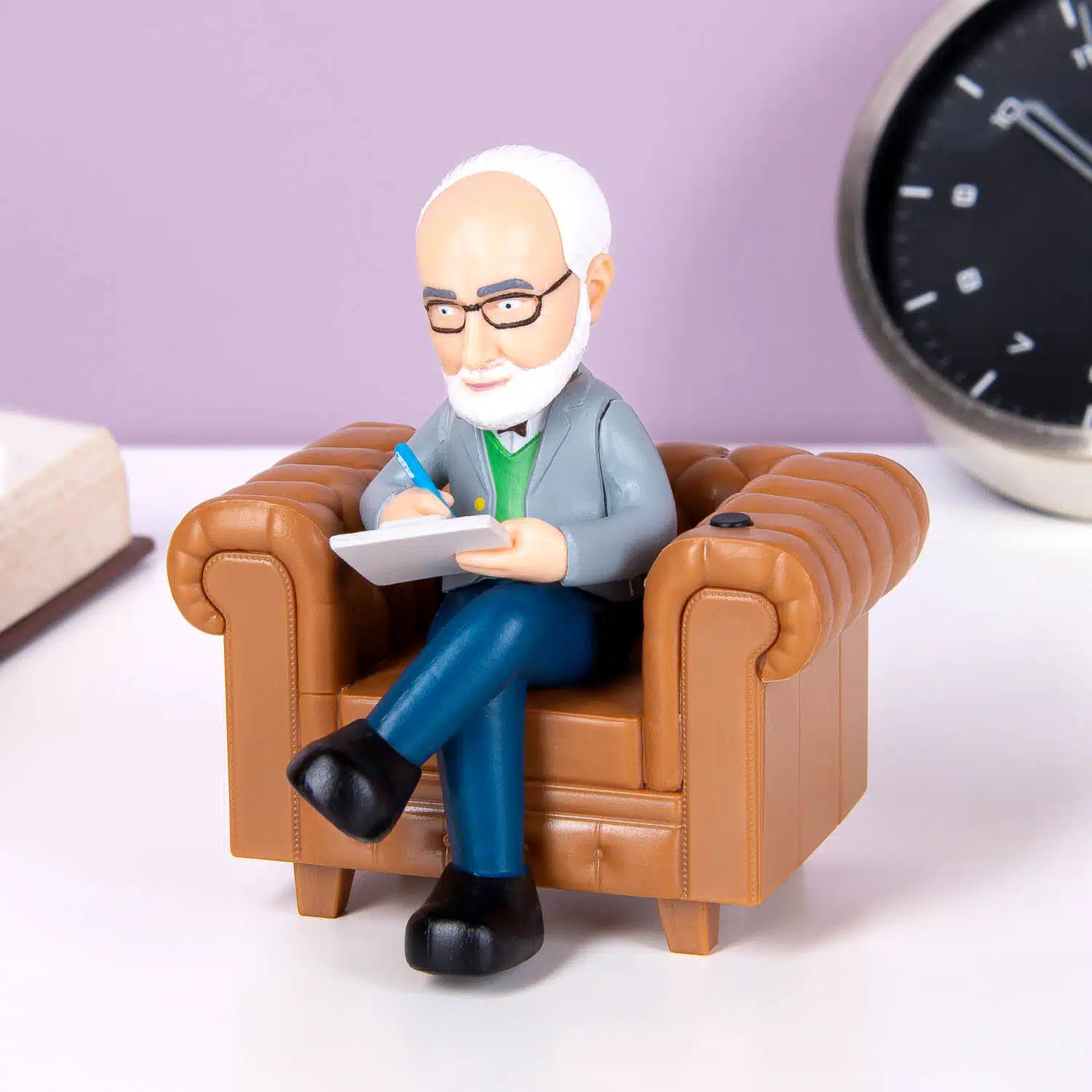 Sprechender Schreibtisch-Therapeut