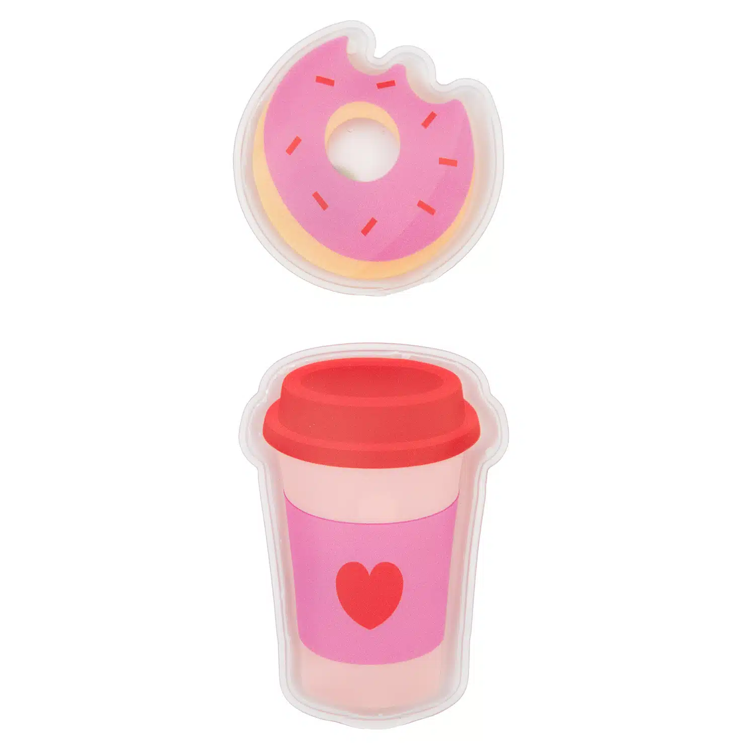Kaffee- und Donut-Handwärmer (Set aus 2)