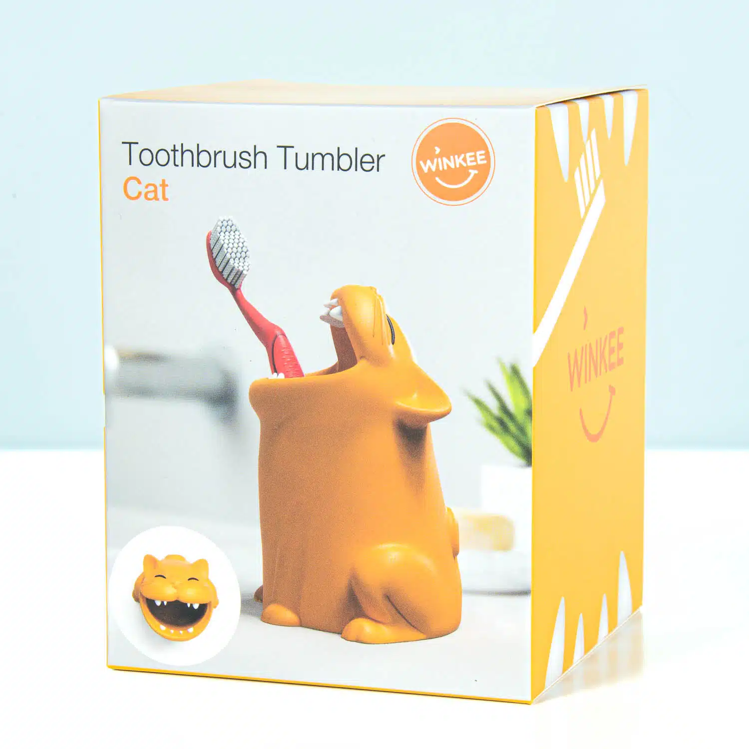 Katzen Zahnbürstenhalter