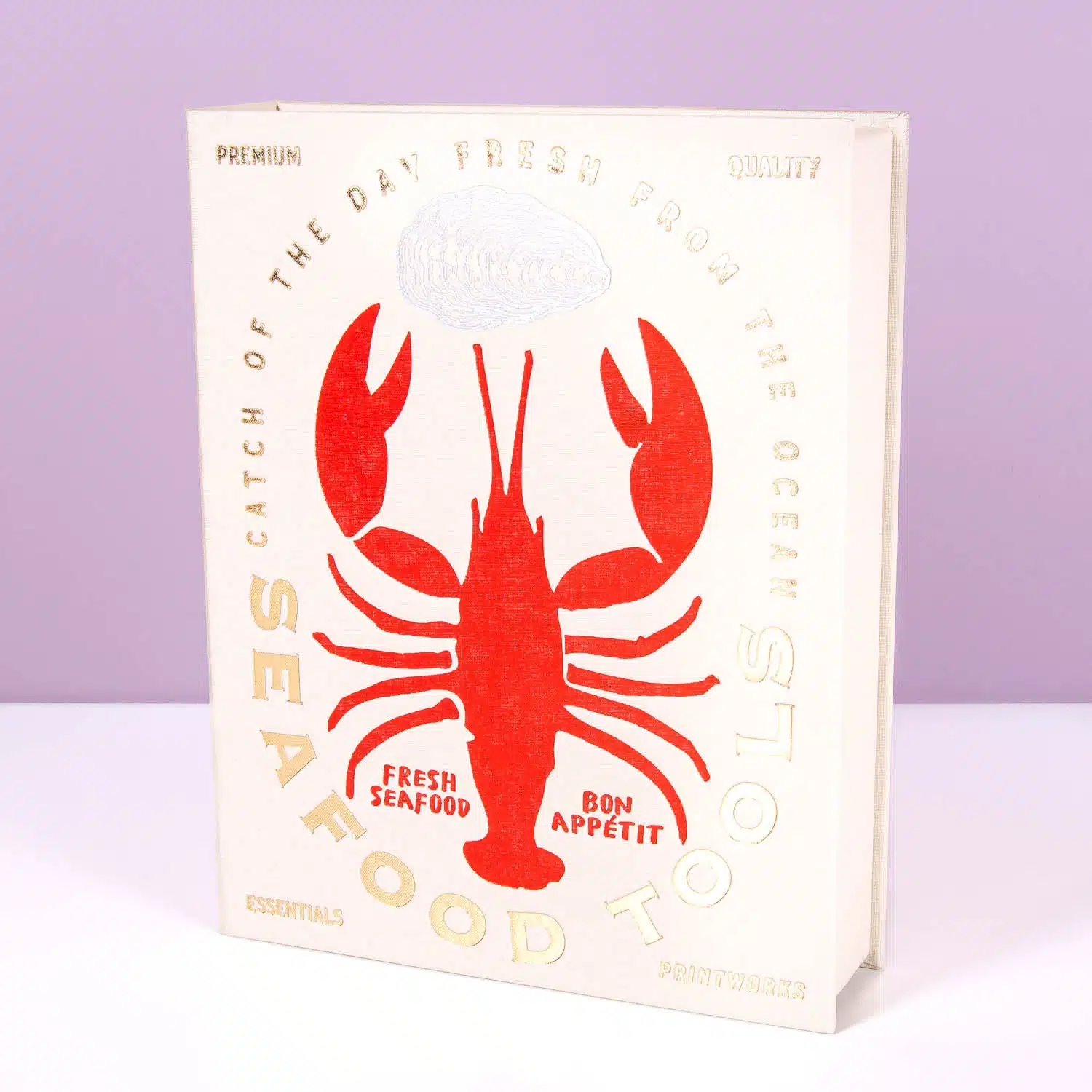 Essentials Buch mit Meeresfrüchte-Werkzeugen