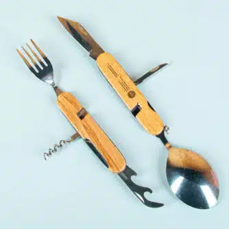 Holz Camping-Besteck