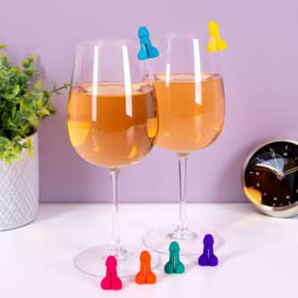 Penis Glasmarkierer (6er-Set)