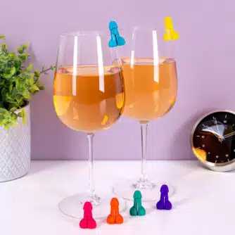 Penis Glasmarkierer (6er-Set)