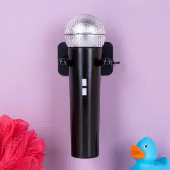 Mikrofon Duschgel-Spender
