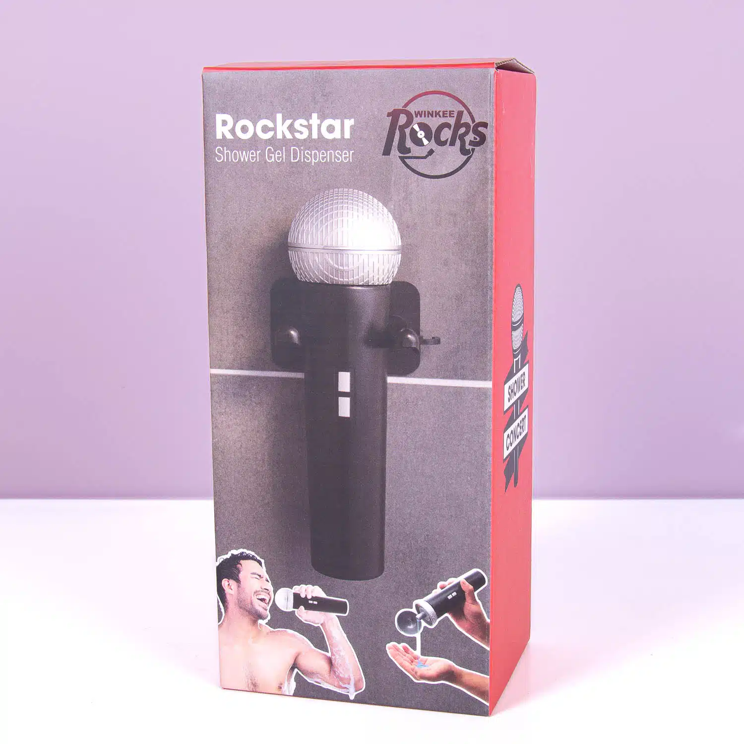 Mikrofon Duschgel-Spender