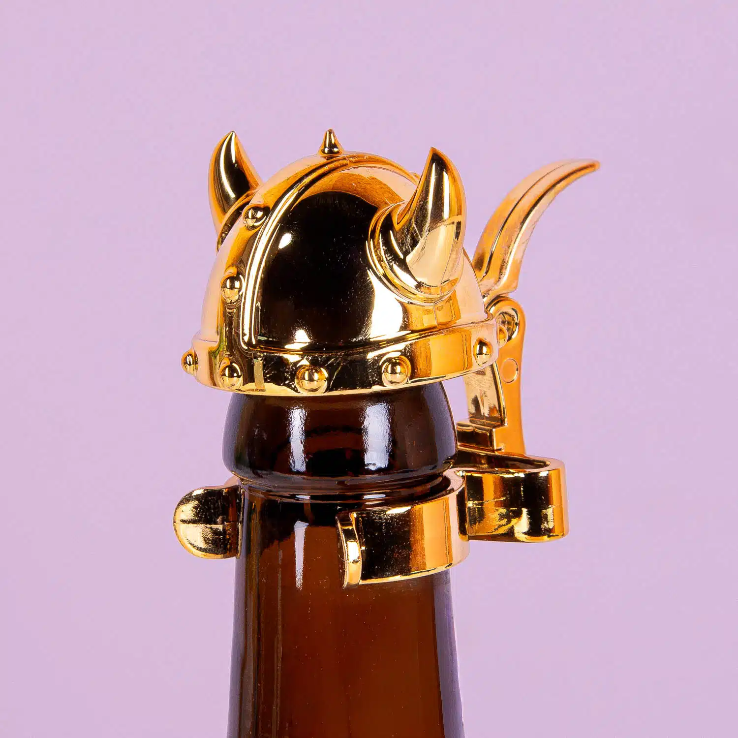 Wikingerhelm-Flaschenverschlüsse (4er-Set)