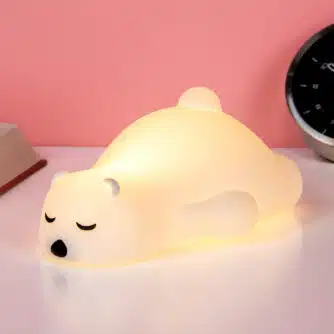 Schlafender Eisbär-Nachtlicht
