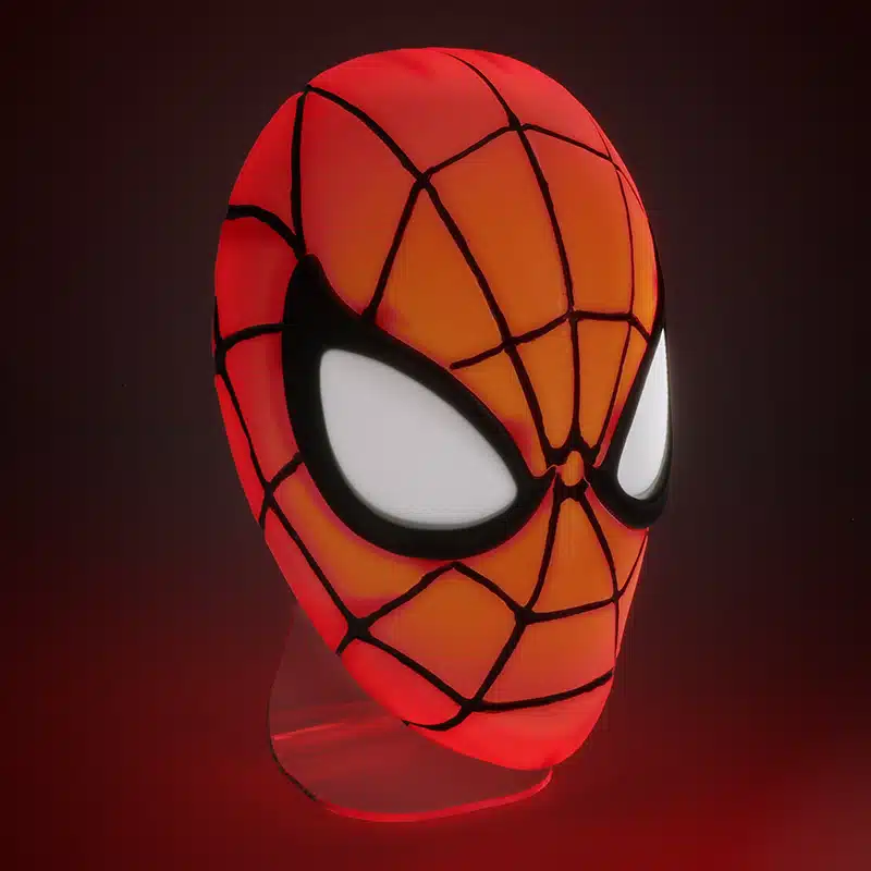 Spiderman Masken-Lampe