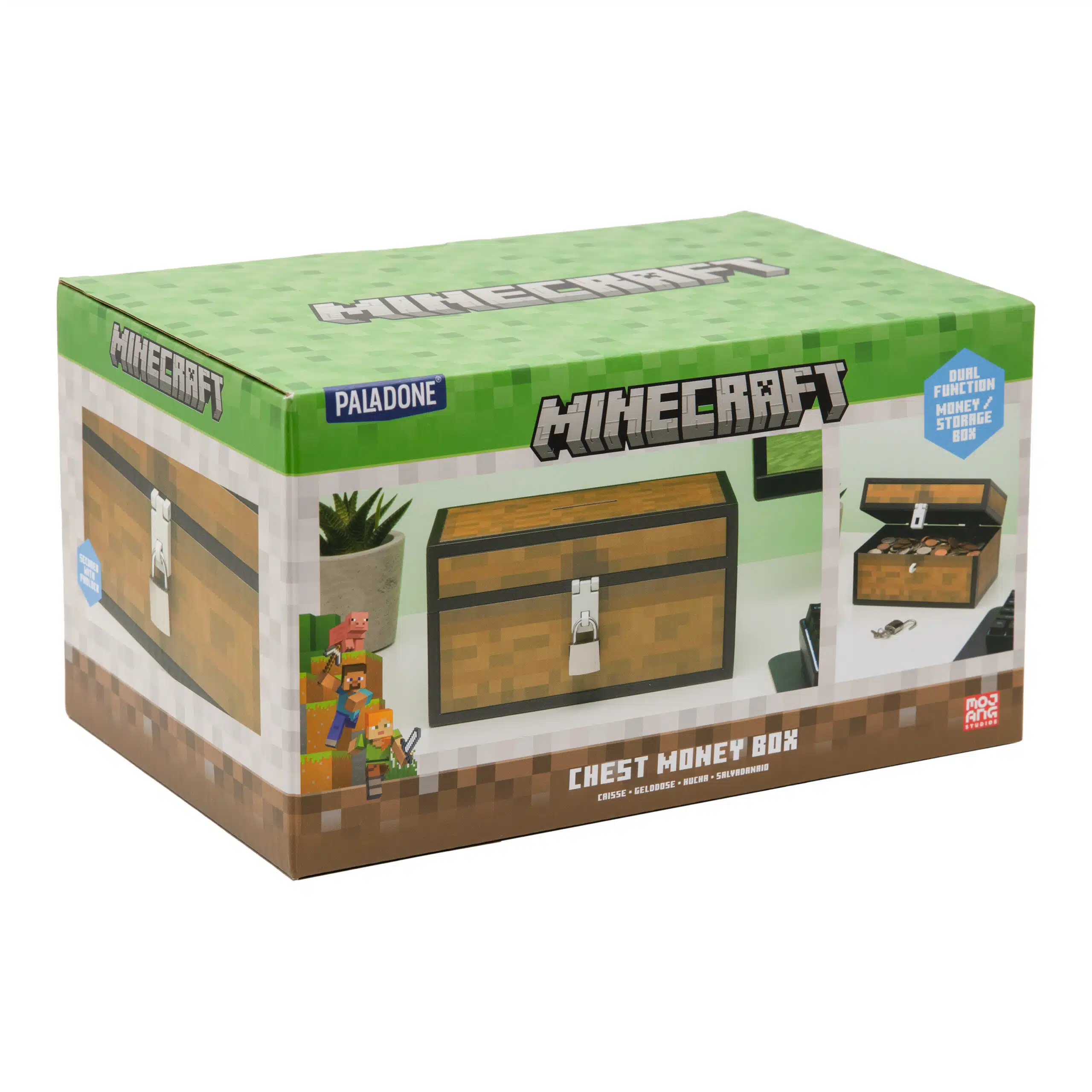 Minecraft Koffer Spardose