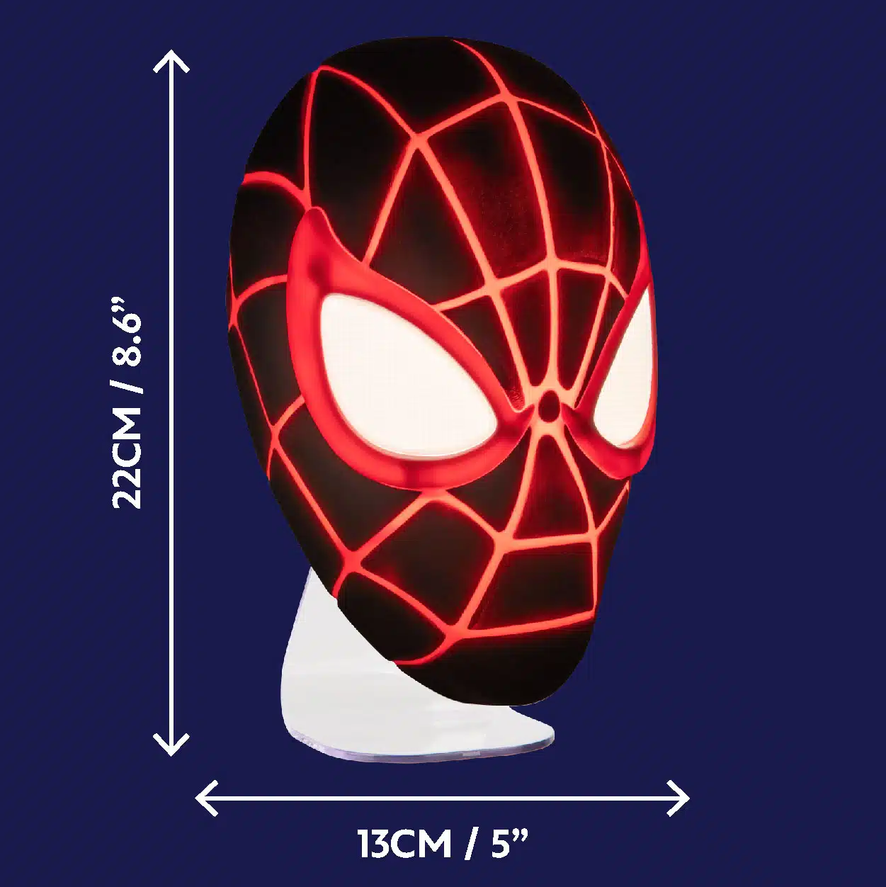 Marvel Miles Morales Maskenlampe