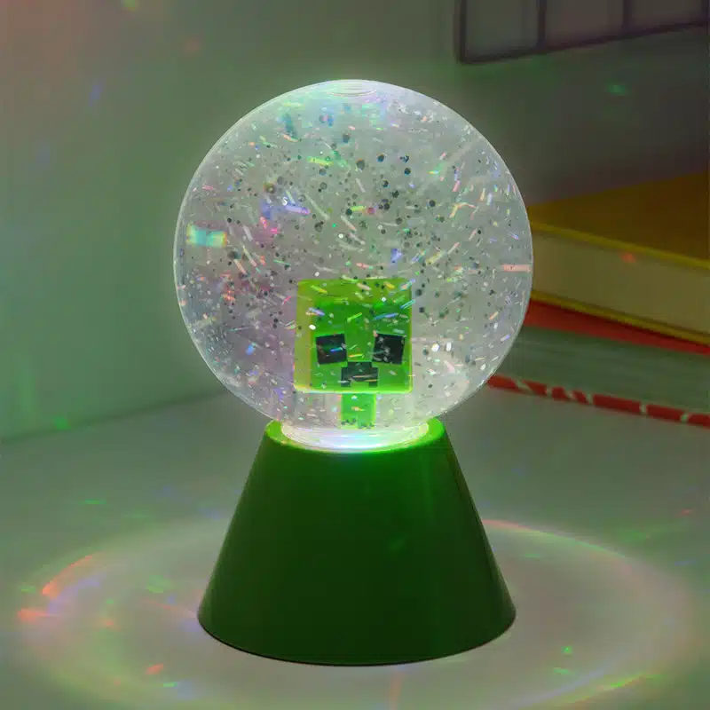 Minecraft LED Glitzerkugel