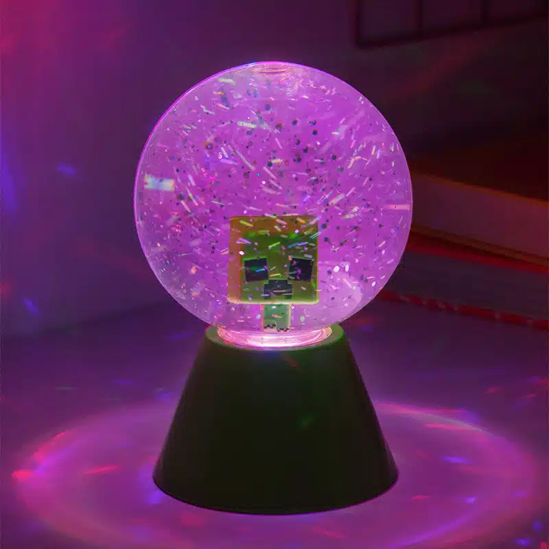 Minecraft LED Glitzerkugel