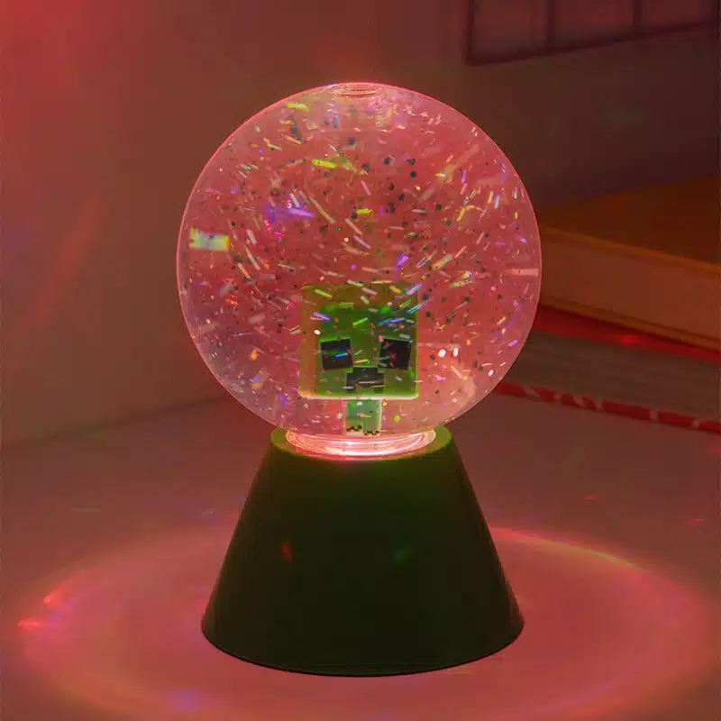 Minecraft LED Glitzerkugel