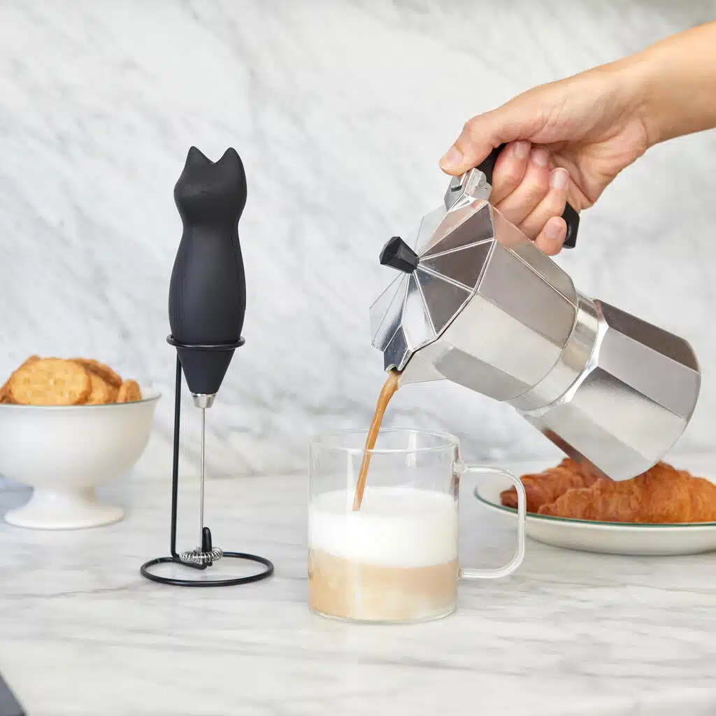 Katzen Milchaufschäumer