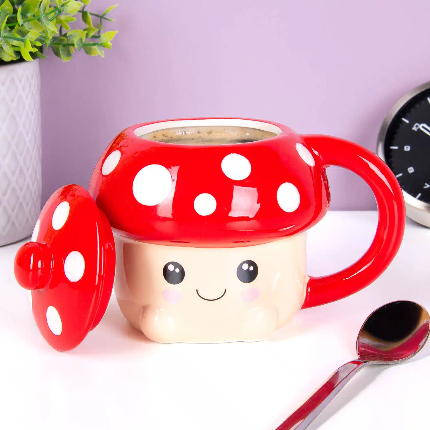 Kawaii Pilz Tasse