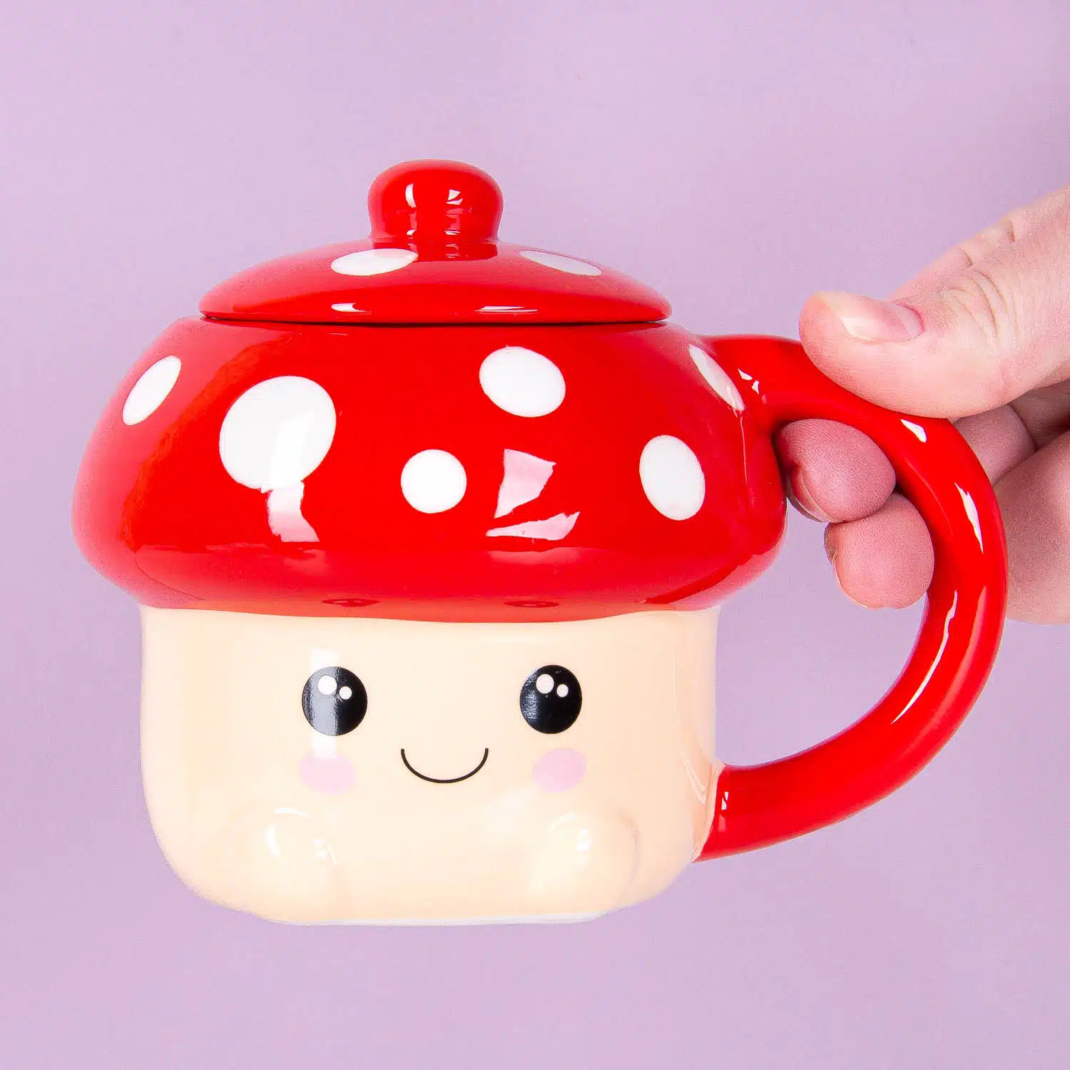 Kawaii Pilz Tasse