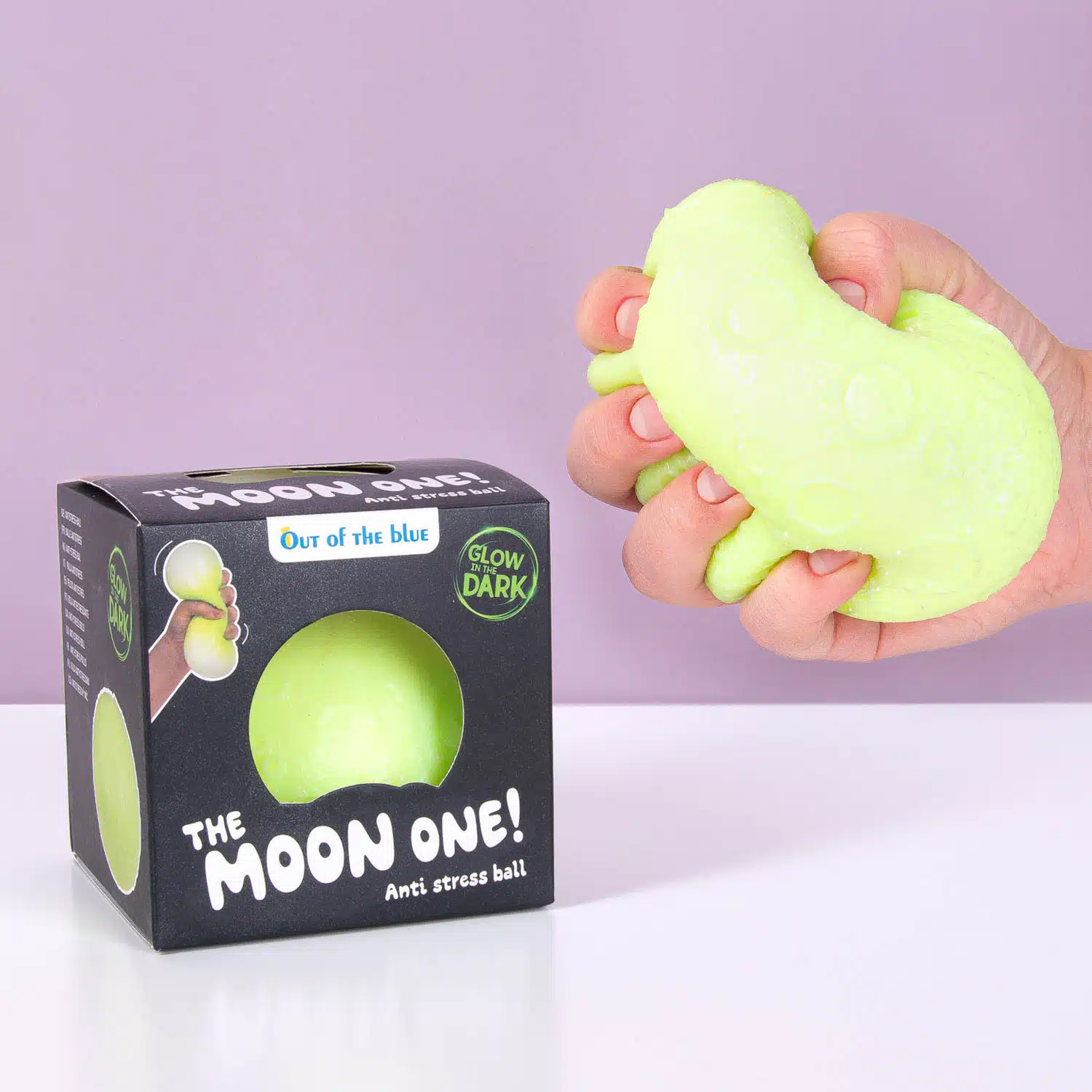 Glow in the Dark Mond Stressball