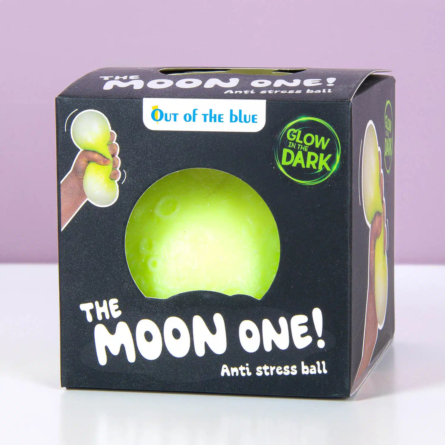 Glow in the Dark Mond Stressball