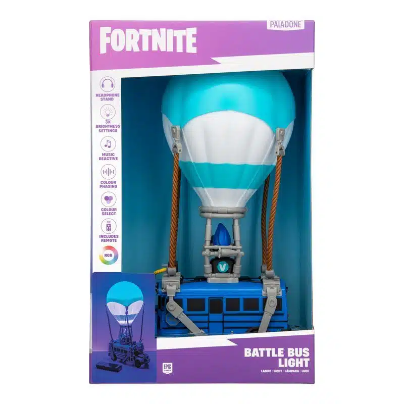 Fortnite Battle Bus Kopfhörerhalter und Lampe