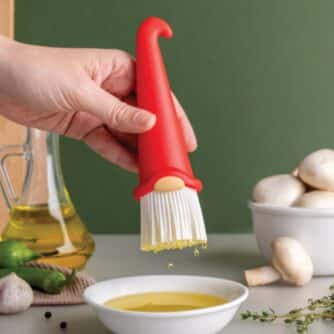 Gartenzwerg Backpinsel