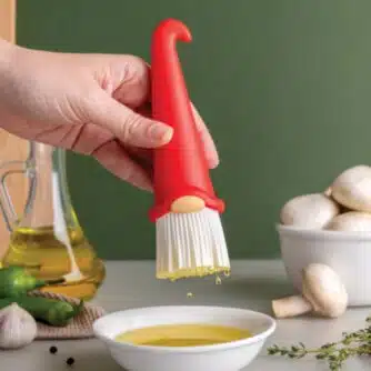 Gartenzwerg Backpinsel