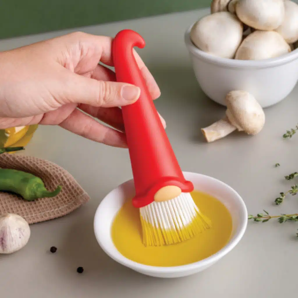 Gartenzwerg Backpinsel