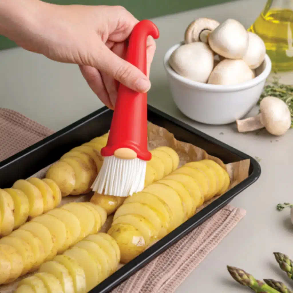 Gartenzwerg Backpinsel