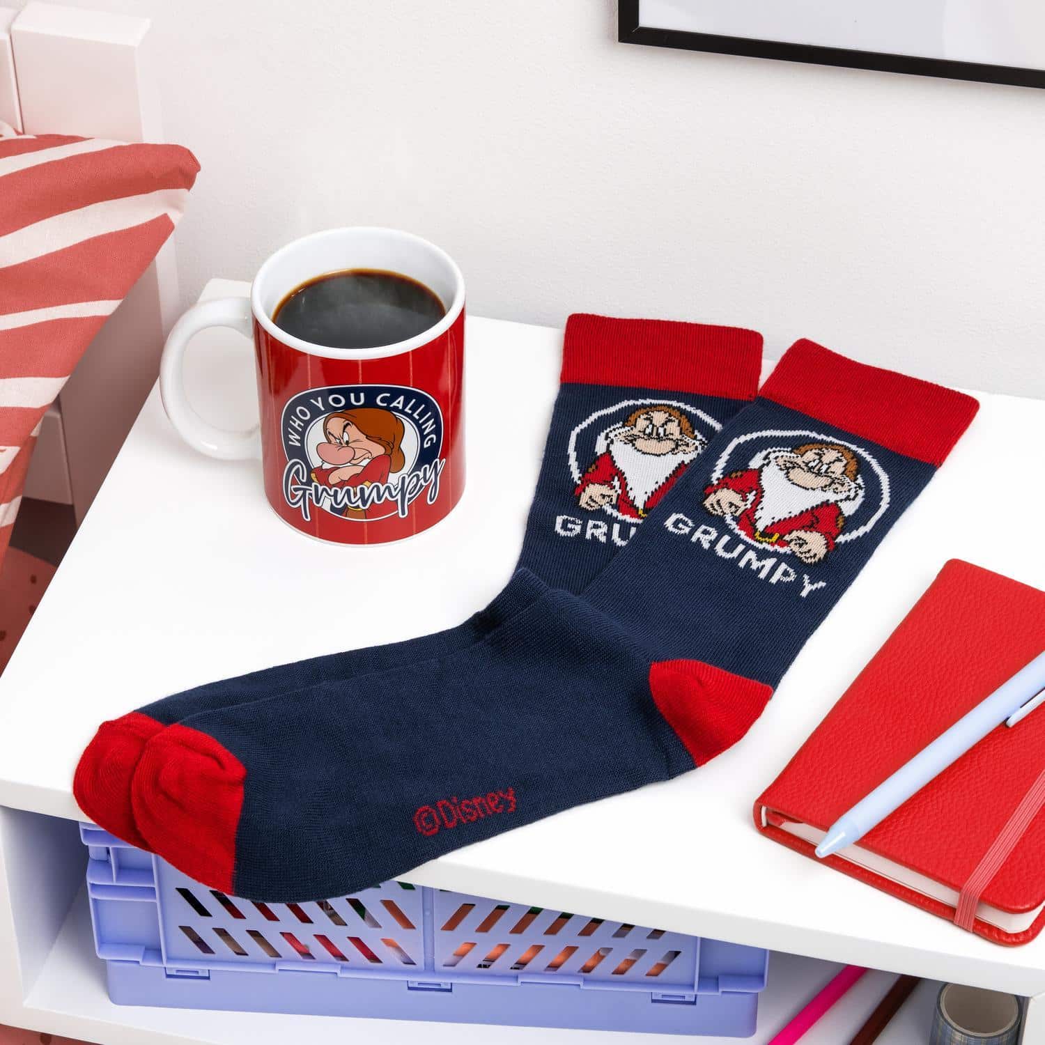 Disney Grumpy Socken- und Tassen-Geschenkset