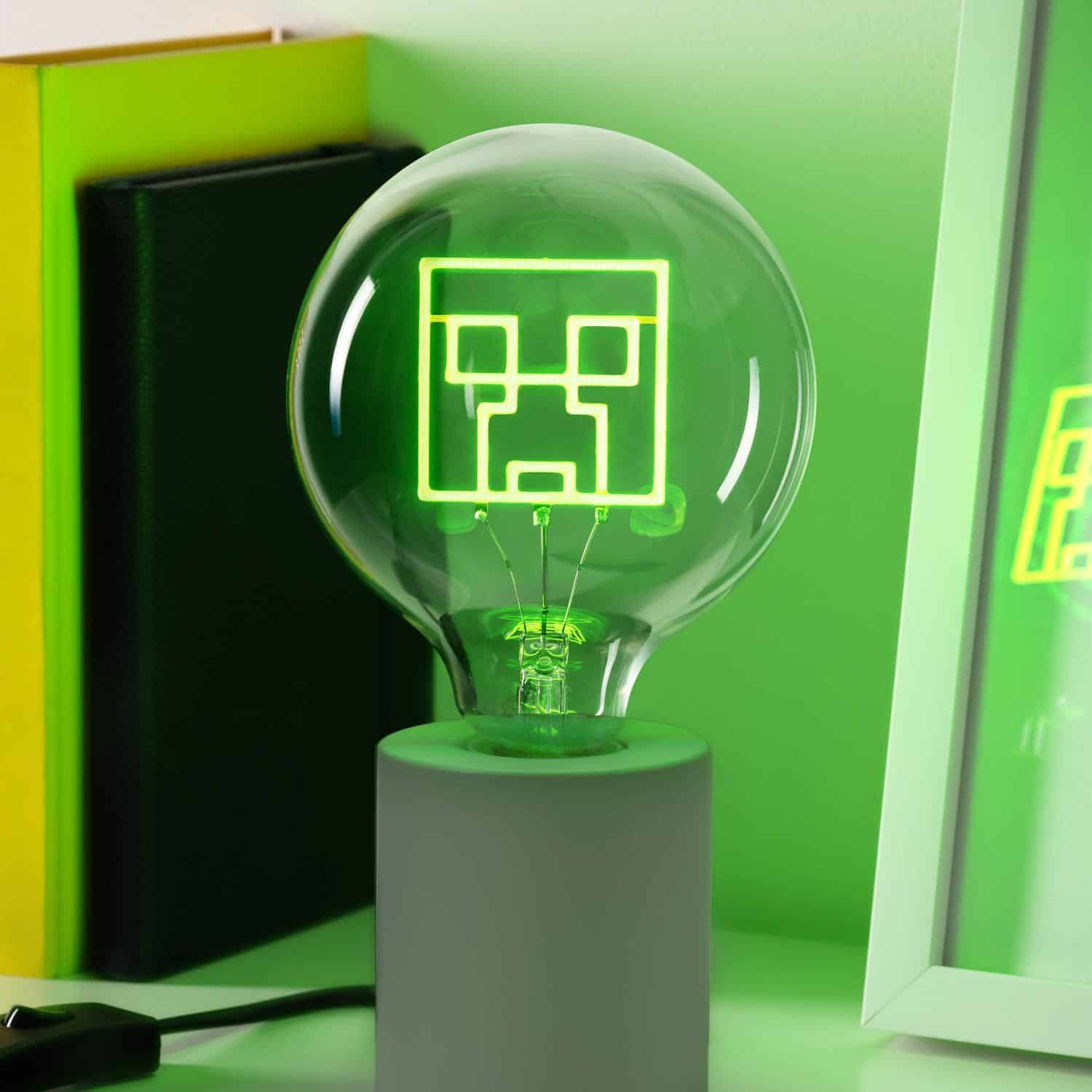 Minecraft Creeper LED-Lampe (E27 Fassung)