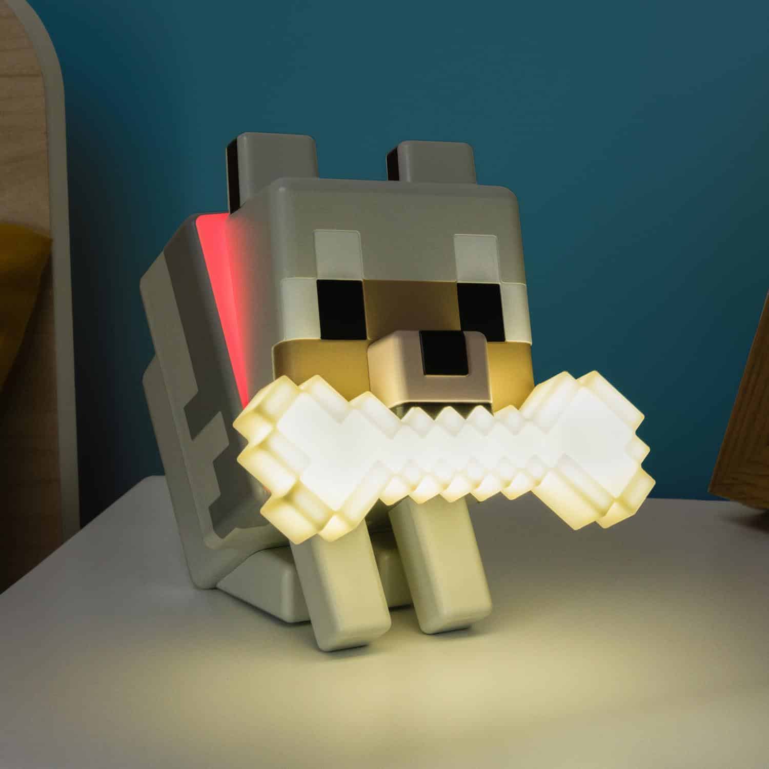 Minecraft Wolf Lampe