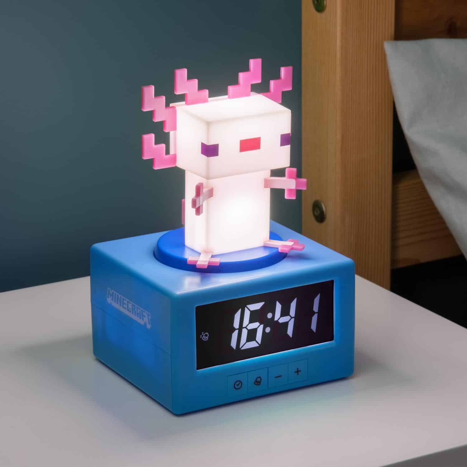 Minecraft Axolotl Wecker