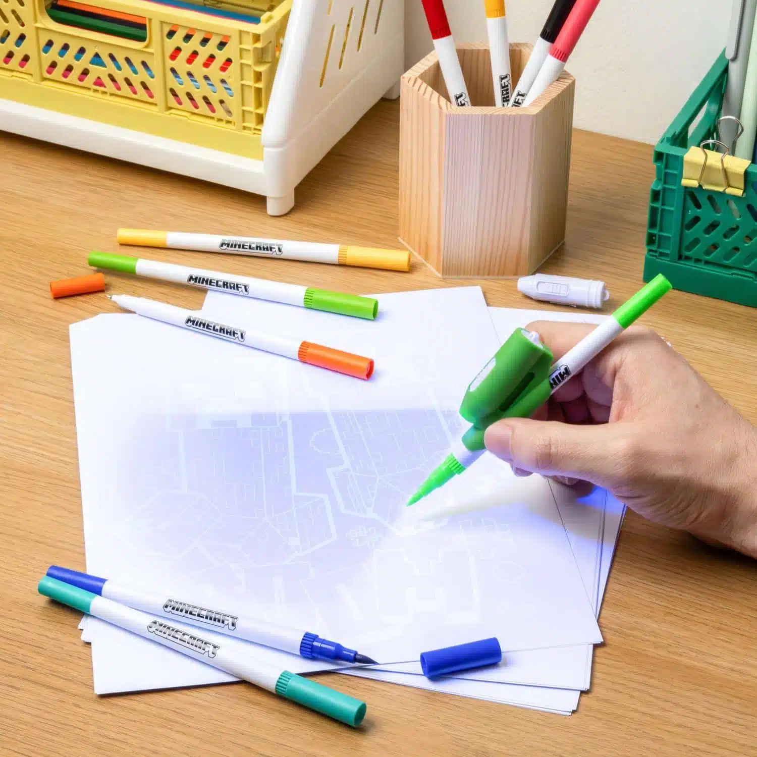 Minecraft Magisches Abpaus-Zeichenset