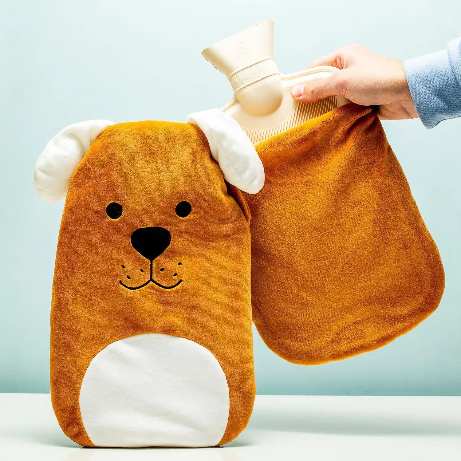 Tierwรคrmflasche - Hund