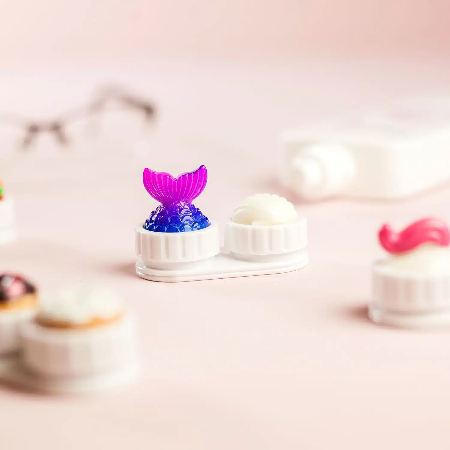 Meerjungfrau Linsenbehälter