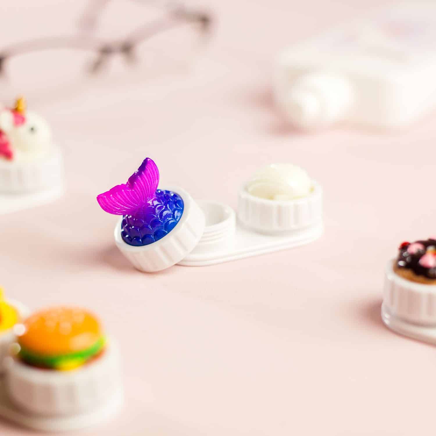 Meerjungfrau Linsenbehälter