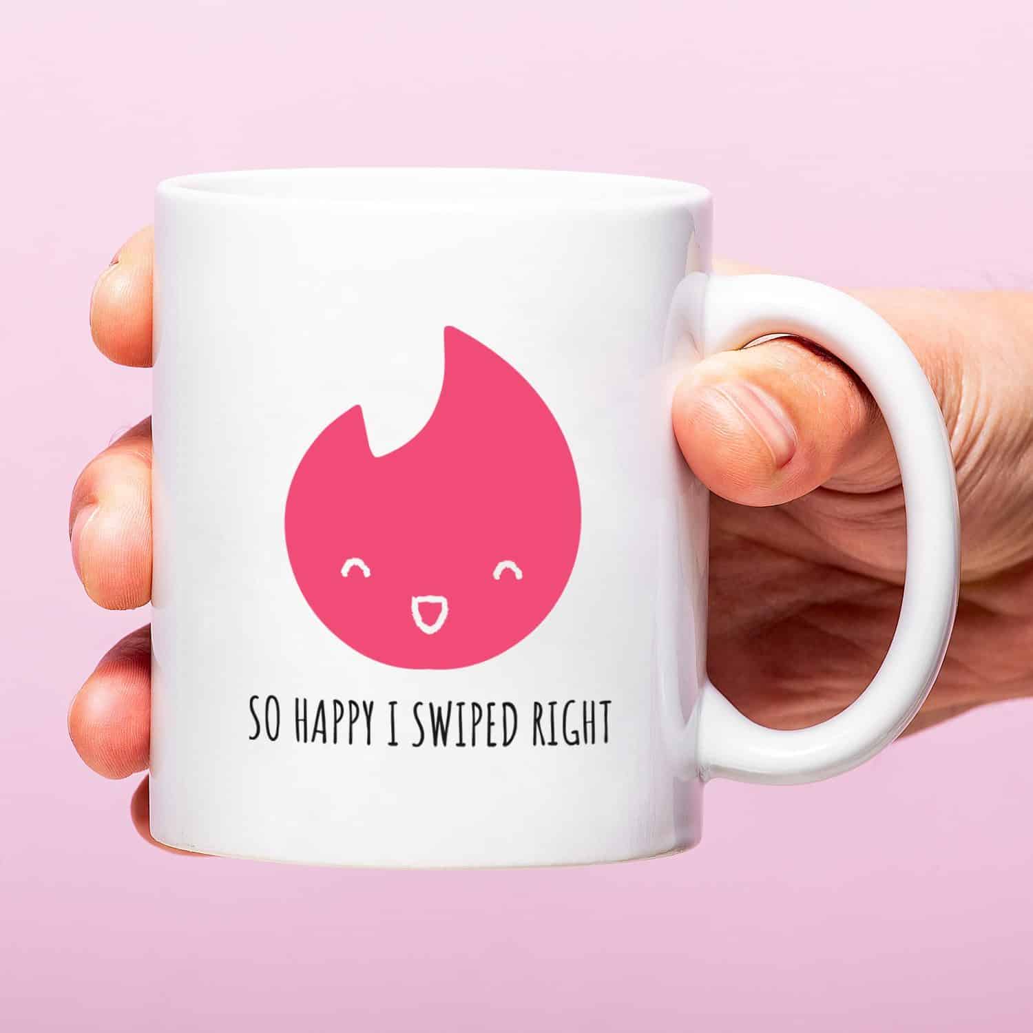 Tasse Happy I Swiped Right