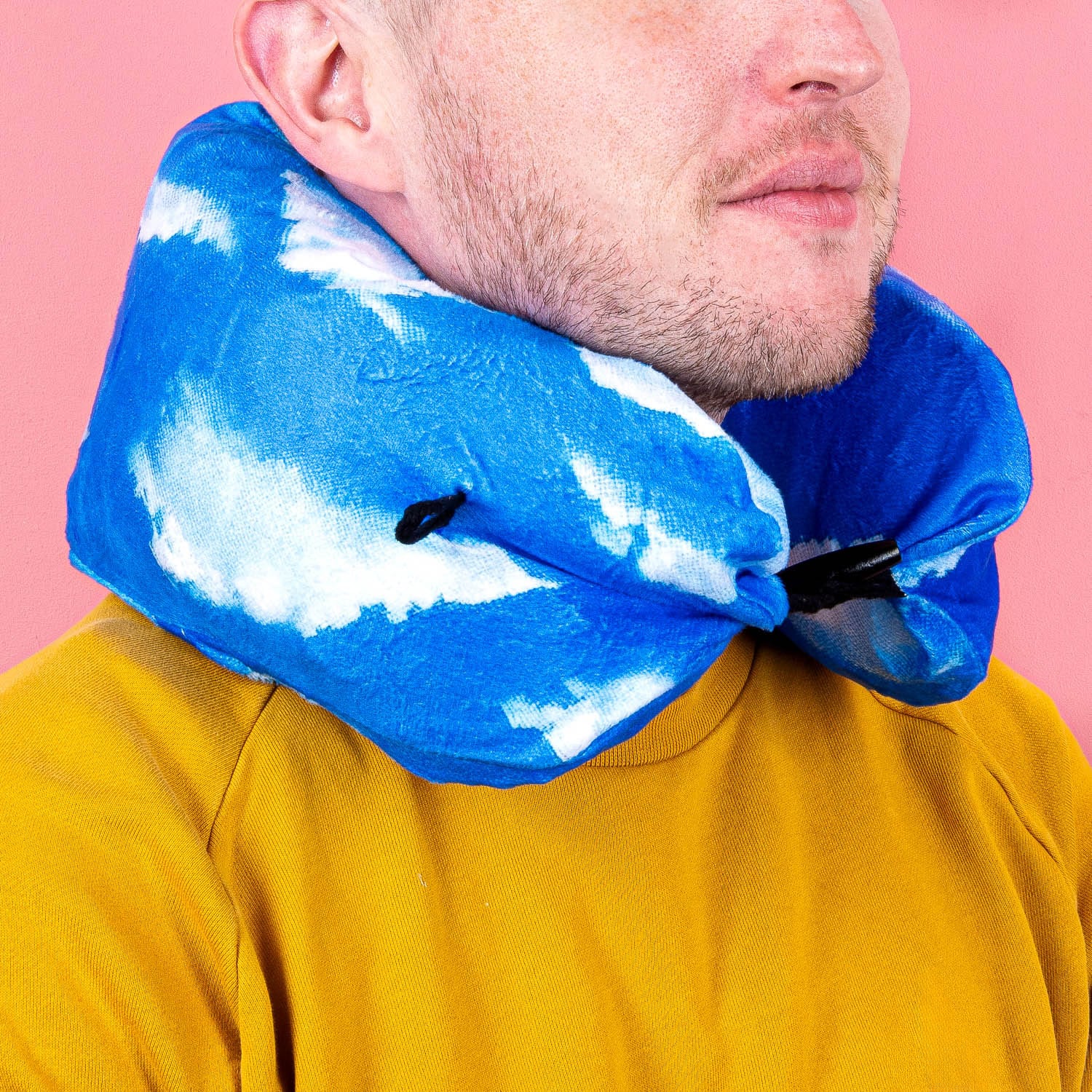 Aufblasbares Nackenkissen Wolken