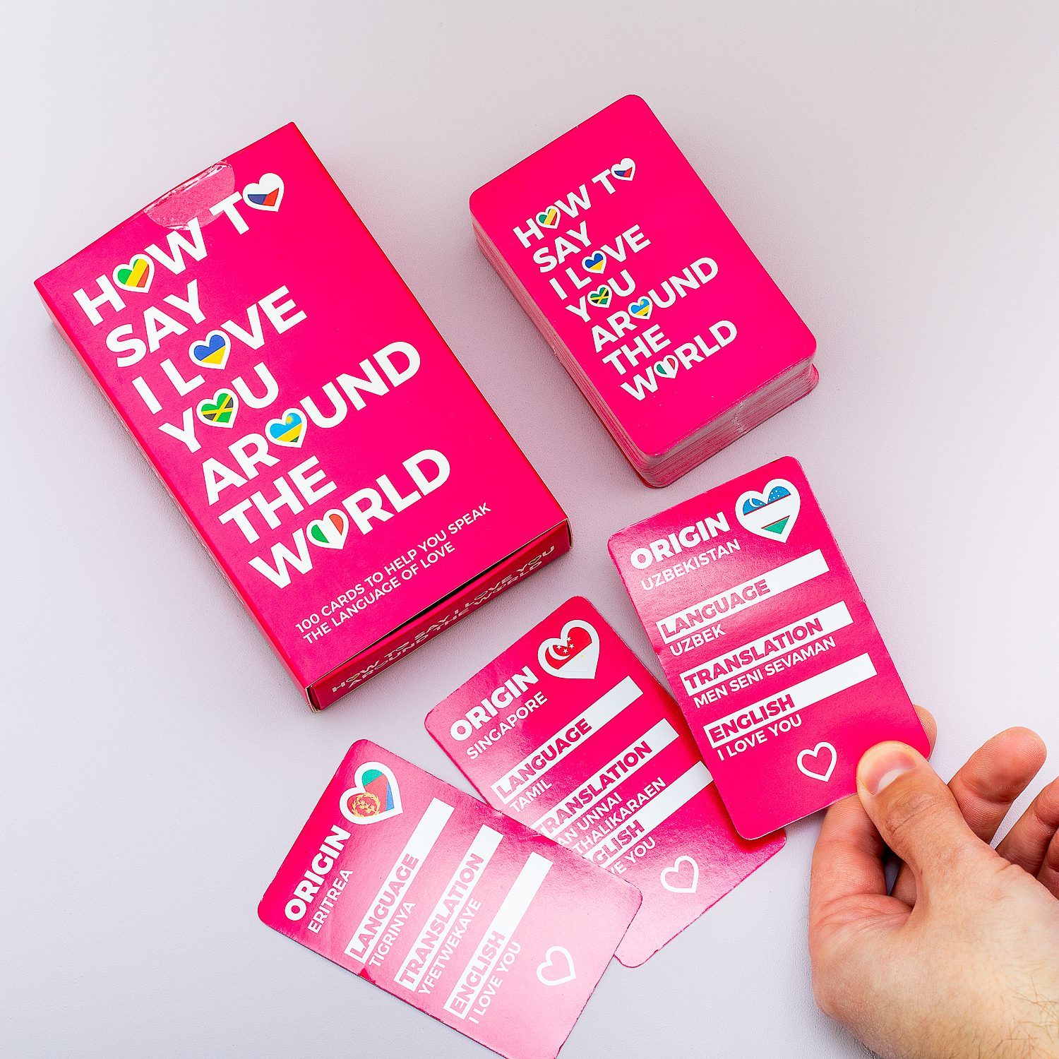 How to say I love you around the world Karten