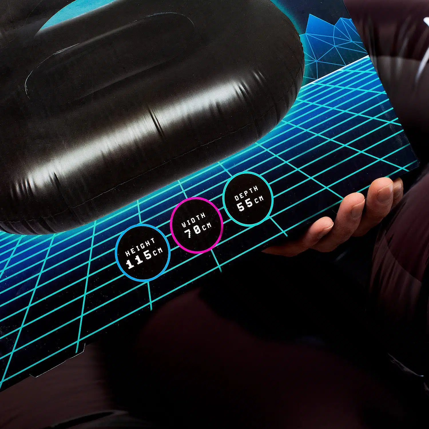 Game Controller aufblasbarer Stuhl