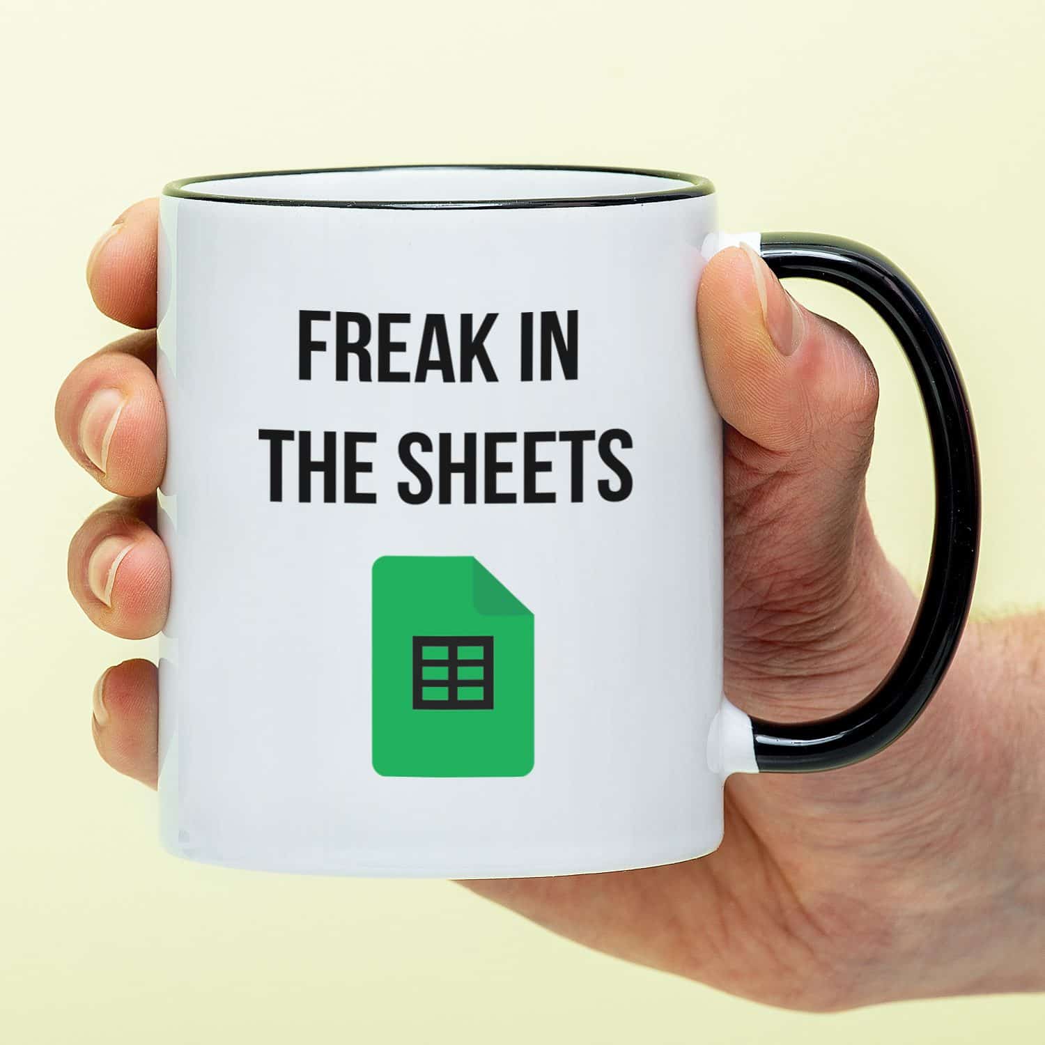 Tasse Freak In The Sheets