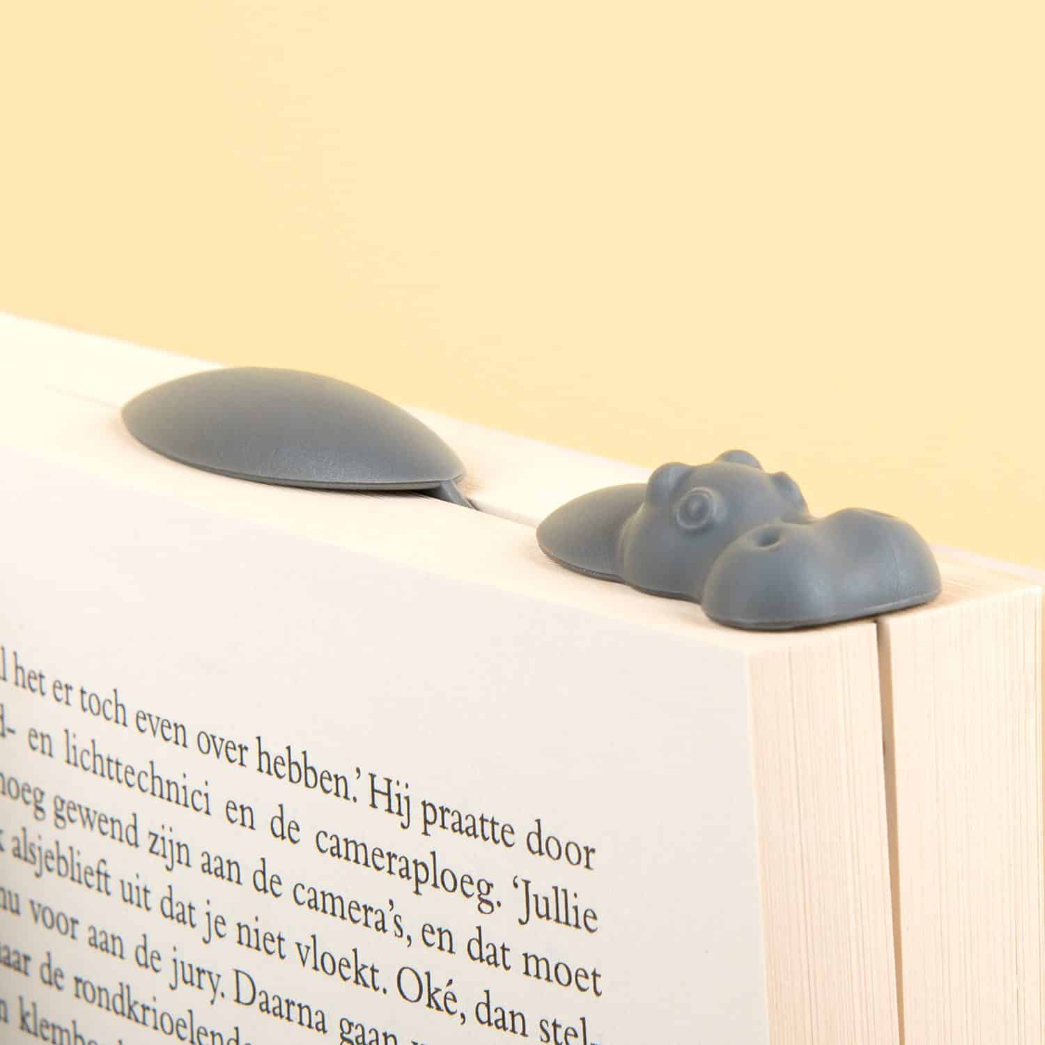 Nilpferd-Lesezeichen