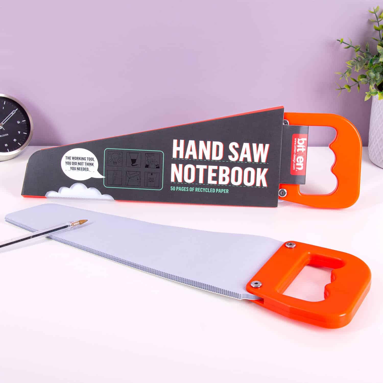 Handsรคgen-Notizbuch - Orange