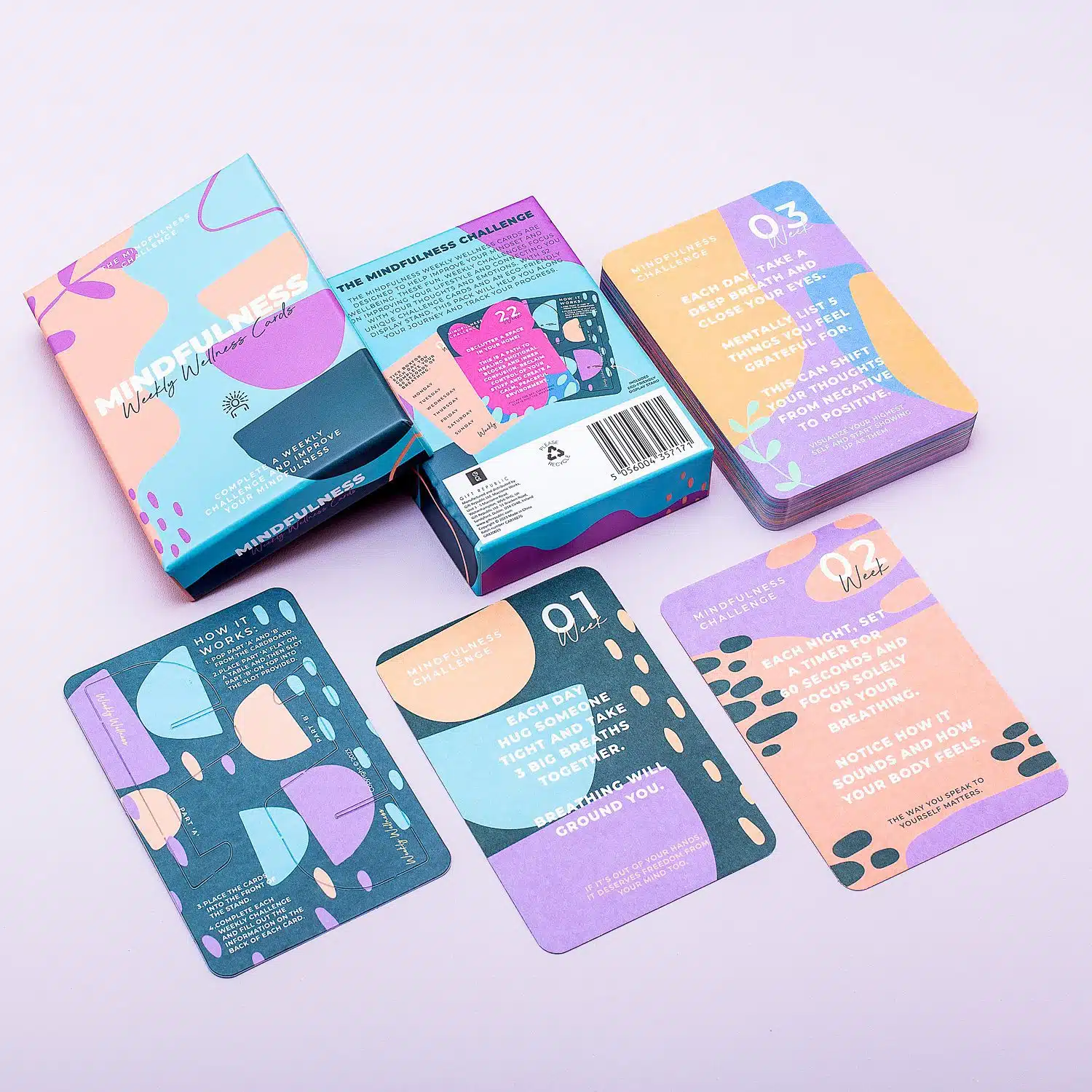 Weekly Wellness Karten - Mindfulness